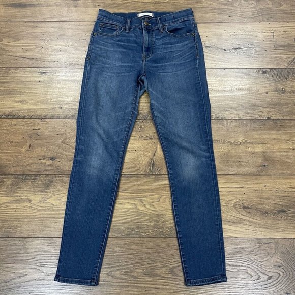 Madewell Jeans Womens 27 Roadtripper Medium Wash Skinny Ankle‎ Denim Stretch - Picture 1 of 16